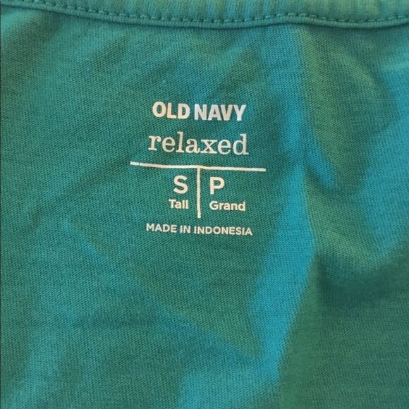 Teal V-Neck Tee  - Picture 4 of 4